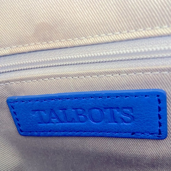 Talbots Leather Tote with California Landmarks - Picture 2 of 4